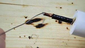 Kawat Timah Solder 1mm Tingkat Murni Kawat Tinggi 300g Jinhu Impor Asli