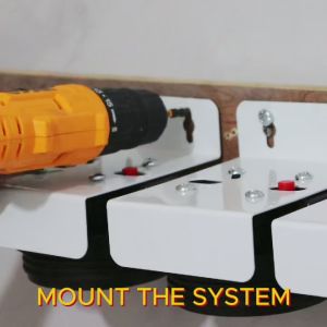 Water Filtration System 3 Stages 20" Slim Type City Water Standard Set Up Complete Set of 1 Sediment Filters and 1 Carbon Block 1 Disposable Granulated Carbon Different Variation