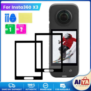 ★Same Day Shipping★ Insta360 X3 Protection Cover Transparent Dust Shell Screen Tempered Glass Protective Film Set Insta360 One X3 Panoramic Camera LZC-Insta360-X3-Film