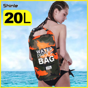 10L 20L Dry Bag Waterproof bucket Bag Sling Shoulder Outdoor Ocean Pack Camouflage travel bag