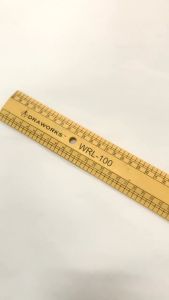 Wood Ruler 100cm 1 Meter with Handle Pembaris Kayu Panjang Tukang Jahit