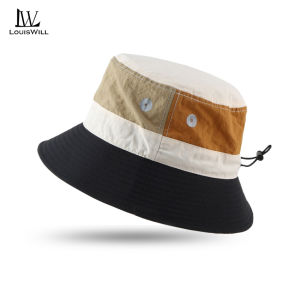 LouisWill Fishman Hat Beach Hat Foldable Sun-proof Hat Casual Sun Hats Portable Fisherman Cap Sun Protection Cap UV Protection Hats for Summer Outdoor Travel