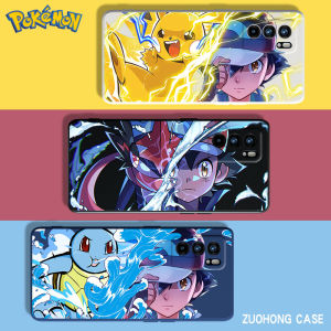 Silicone Phone Case for Vivox200pro Neo9 Pokemon Reno12 Couple Men Women Design Cute Cartoon Sluggler Anti-slip Protection