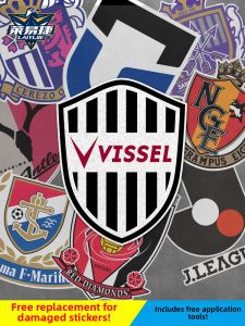 Football Club Reflective Rear Window Decal
