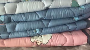 Nệm TENCEL mát lạnh cho bé đi học nhà trẻ 80x120cm họa tiết hoạt hình trẻ em