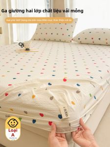 KAMONI | Váy Giường Cotton 2 Lớp Không Trượt