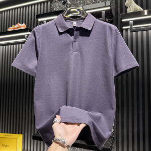 FGD | High-end Embroidered Scissors Pattern Mens T-Shirt Short Sleeves