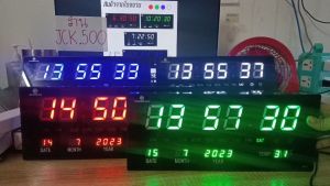 LED หน้าจอ 36x15x3CM นาฬิกาดิจิตอลแขวนผนัง 3615 สามารถตั้งปลูกได้ ด้วยเครื่ององคั่งอิงเดียวกับ USB