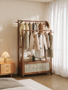 ZHUSHANXIA | Easy Assemble Mobile Clothes Hanger