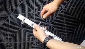 Underbody Car Washer High Pressure Water Broom with 4 Nozzles Pressure Washer Undercarriage CleanerMultifunctional Undercarriage Cleaner Stainless Steel Car/Road Wash