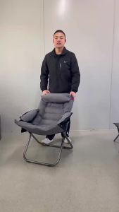 Folding Comfort Back Chair