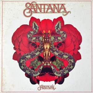 [ แผ่นเสียง Vinyl LP ] Artist : Santana Album : Festival Cover : VG++ Disc : VG++ Manufactured : Japan Released : 1976 Price : 1250