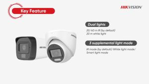 Paket CCTV HIKVISION Colorvu 2MP 4 Channel Kamera + Kabel 50M Lengkap Tinggal Pasang