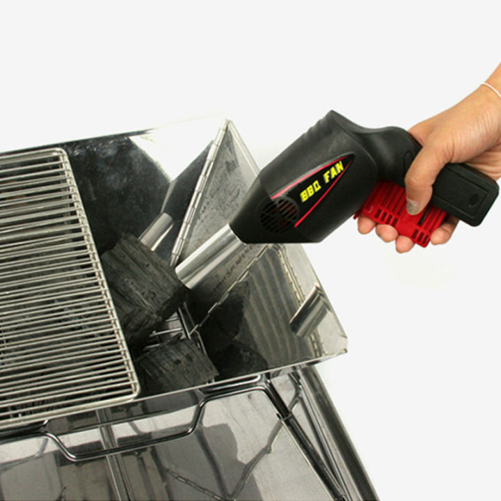 1pc Bbq Fan Air Blower Hand Blower Household Hand Portable Barbecue Blower Small Hair Dryer Outdoor Barbecue Accessories Tools G 601099514046801