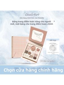 CHEERFLOR | Bảng Mắt Phấn Mắt Ánh Kim Có Nổi Dập Angel Mới
