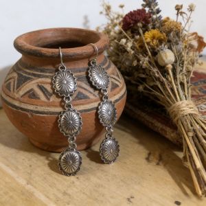 Western Wind Distressed Long Earrings Must-Have for Bohemian Chic Music Festivals Trendy Slimming Design Accessories