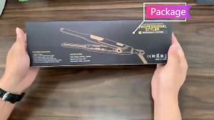 Catokan rambut 2in1 hair straightener and curling ceramic professional hair flat adjustable Temperature catok rambut 2 in 1 HFX