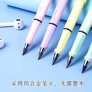Pencil No Ink Pen Eternal HB Sketch Pencil Detachable Unlimited Writing Pencil Stationery Supplies wholesale