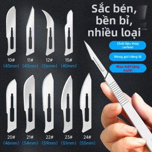 XIANGBANG | Tay Cầm Dao Mổ Bằng Thép Không Gỉ Cao Cấp