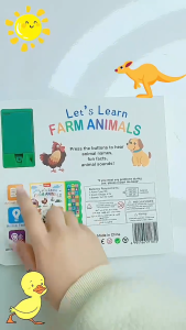 Interactive English E-Book: Portable Learning Toy Sounds Audiobooks Learning Pen Reader Buku audio Malaysia