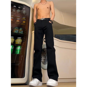 Slim Fit Straight Leg Jeans Mens High Street Cool Style Casual Pants mid High Waist Denim Jeans Spring Fashion Trend