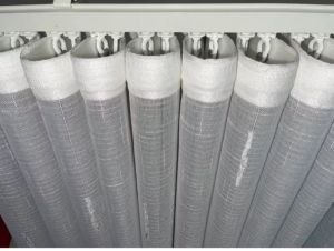 SHEER /LINEN BUTTONS S-FOLD TYPE CURTAIn(all items onhand)56"width 5ft-10ft lenght