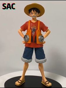 [Ready Stock] Original Banpresto One Piece Film Red Luffy DXF 16cm Figure The Grandline Men Vol.1 Collection Gift Present Birthday 眼镜厂海贼王DXF剧场版路飞正版手办礼物摆设摆件收藏
