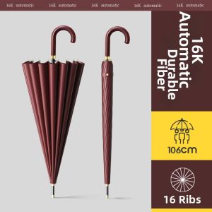 MUZHOUYU | Wind-Resistant Reinforced Business Umbrella 24 Ribs