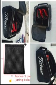 Tas sepatu olahraga golf Titlaist