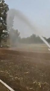 สปริงเกอร์อลูมิเนียมขนาด 2 นิ้ว มี 2 รูฉีด รูไกล รูใกล้ 360 องศา บิ๊กกัน สปริงเกอร์บิ๊กกัน สปริงเกอร์รดน้ํา น้ําพุ่งสวยสม่ําเสมอ