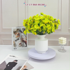 Hoa cúc lụa các cụm hoa cúc lụa decor trang trí nhà cửa