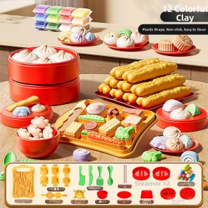 WANJUTEGONGDUI | Role Playing Icing Playdough Toy Kit