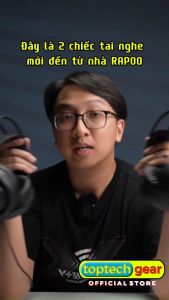 Tai Nghe Gaming RAPOO VH360 Âm Thanh Vòm 7.1 Led RGB- Chính Hãng BH 2 Năm Lỗi Đổi Mới