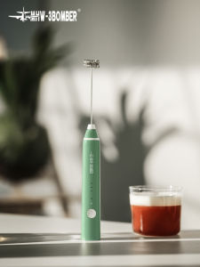 MHW-3BOMBER Handheld Small Electric Milk Frother Coffee Making Tool Milk Egg Beater Home Use Coffee Equipment