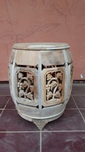 PROMO KURSI TERAS GENDANG KAYU JATI