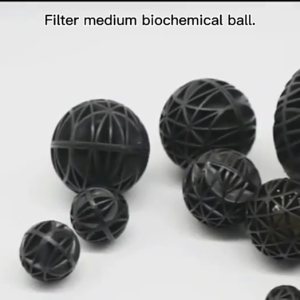 ไบโอบอลตู้ปลาแบบมีฟองน้ำ Bio Ball วัสดุกรอง ไบโอบอล มีฟองน้ำ วัสดุกรองตู้ปลาเพื่อเพาะแบคทีเรียไนตริฟายอิ้ง