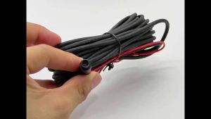 4-Pin 5-Pin Streaming Media Rearview Mirror Rear Camera Extension Line 2.5mm Jack Reversing Image Extension Line