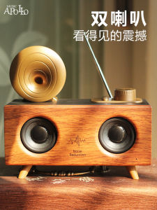 ลำโพงบลูทูธ Apollo Music B6 ไร้สาย ลำโพงเสียงลึกขนาดใหญ่ ลำโพงแบบพกพาสำหรับกลางแจ้ง ลำโพงเสียงดัง ลำโพงไร้สายแบบพกพา