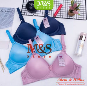 Grosir 6 Pcs Bra Wanita Dewasa Jumbo & Tanpa Kawat Murah