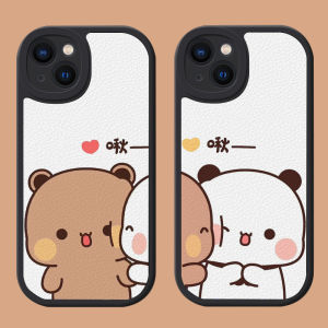 Couples Cartoon Anime Phone Case Sweet Style Protective Cover for  And Huawei Phones Environmentally Friendly Tempered Glass