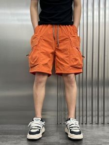 Quần Short Nam Mùa Hè Thoáng Khí Nhanh Khô Thể Thao Đa Năng Thời Trang Túi Lớn Quần Dài Năm Inch Rộng Rãi