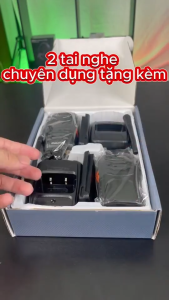 Bộ Đàm Chuyên Dụng Baofeng 888s Bộ Đàm Có Cự Ly Liên Lạc Lên Đến 3Km Tặng Kèm Tai Nghe Chống Tạp Âm