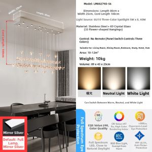 KABOSEN | Designer Modern Luxury Crystal Dining Room Light
