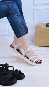 Giày Sandal Nữ MWC 2435 - Sandal Quai Ngang Chéo Êm Mềm Ôm Dáng Chân