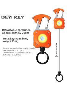 DEYIKEY | Strong Light Multi-Function Portable Mini LED Flashlight