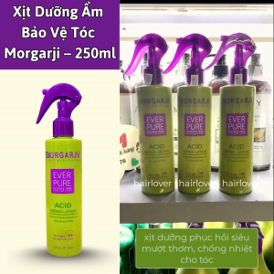 ịt dưỡng ẩm bảo vệ tóc Morgarji 250ml  Giúp Tóc Mượt Mà Óng Ả  Chính Hãng .