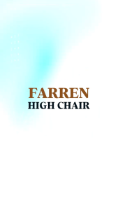 Giant Carrier Farren High Chair with Fully Padded & Reclining Seat 5-Point Harness Converts to Kiddie Chair Double Tray & Basket for Daily Comfort & Use