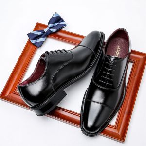 YCLIHAO รองเท้าหนังผู้ชายพื้นรองเท้ายางนักธุรกิจผู้ชายเสื้อผู้ชายออฟฟิศรองเท้าหนังแท้หนังรองเท้าปาร์ตี้งานแต่งงาน Plus 38-45