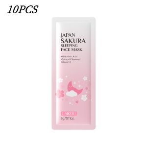Japanese Sakura Sleeping Mask Reduce Wrinkles Age Defense Hydration Moisture Balance Brightness Overnight