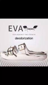 Splash ink style slippers ladies summer indoor and outdoor bathing non-slip platform soled household EVA sandals to wear outside